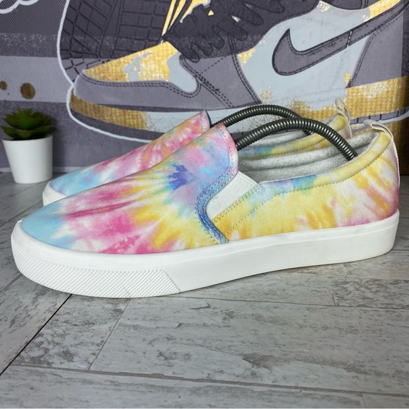 Skechers Shoes - Skechers Poppy Hippy Tie Dye Memory Foam Canvas Sneakers Mulit Color Size 11